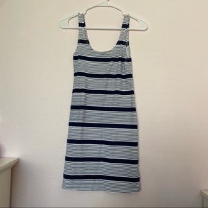 Forever21 Navy stripped bodycon